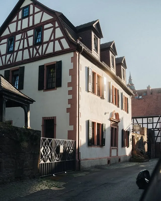Fachwerkgasse in der Büdinger Altstadt